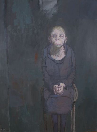 Jean RUSTIN (1928-2013)

FEMME ASSISE DANS...