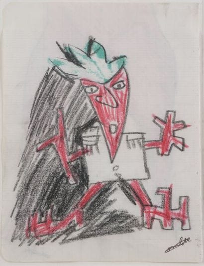 Robert COMBAS (né en 1957)

SANS TITRE, 1982

Crayon...