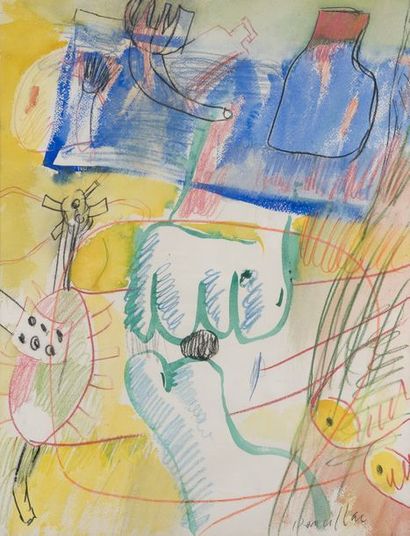 Bernard RANCILLAC (né en 1931)

SANS TITRE

Gouache...