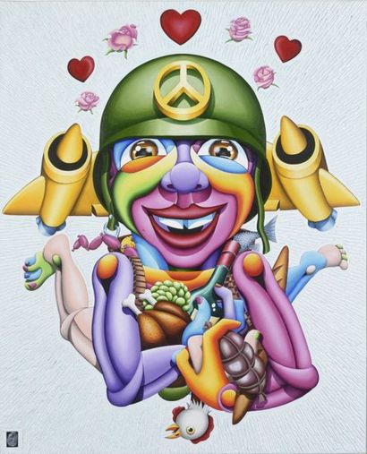 Didier CHAMIZO (né en 1951)

SOLDAT D’AMOUR

Acrylique...