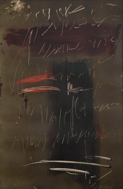 Jean DEGOTTEX (1918-1988)

ÉCRITURE IV, 1962

Huile...