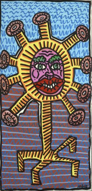 Robert COMBAS (né en 1957)
SOLEIL PRÉSENTOIR...