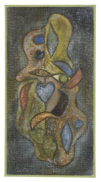 Fred DEUX (né en 1924)

CRUAUTÉ, 1955

Gouache...