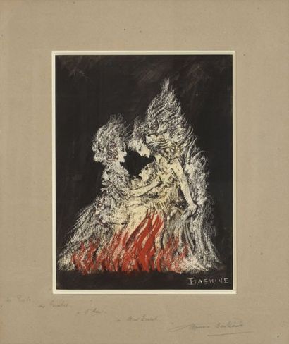 Maurice BASKINE (1901-1968)

SANS TITRE,...