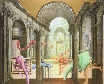 Hugh WEISS (né en 1925)

LE CENTRE DU MONDE,...