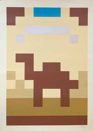 INVADER (Français, né en 1969)

Camel, 2015

Sérigraphie...
