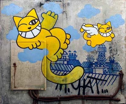 M. CHAT (Français, né en 1972)

Les murs...