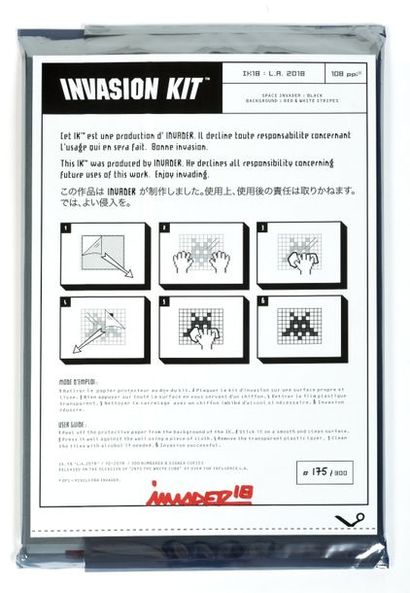 INVADER (Français, né en 1969)

Kit d’invasion...