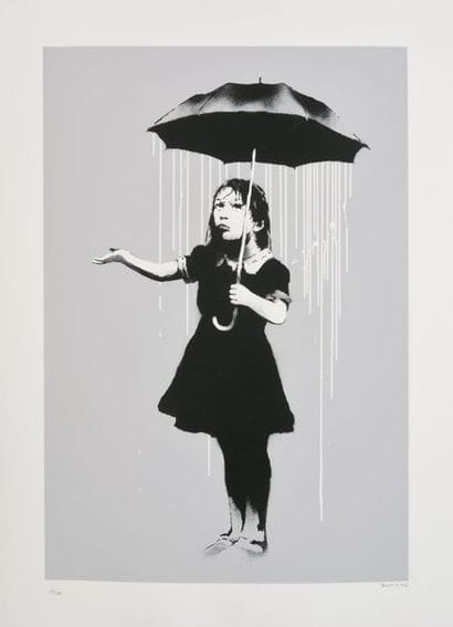 BANKSY (Britannique, né en 1975)

Nola (White...