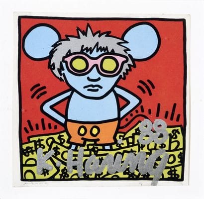KEITH HARING (1958 -1990)

Untitled (Andy...