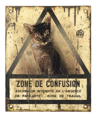 C215, (Français, né en 1973)

Chat, 2013

Peinture...