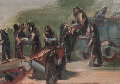 Jean HELION (1904-1987)
Les sardiniers, 1964
Huile...