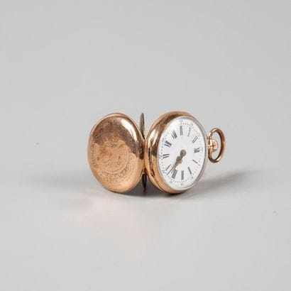 Montre de col en or 750°/°°
Poids brut :...