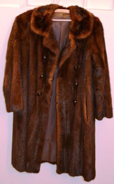 Manteau de vison