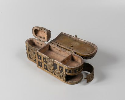 Nécessaire d'écrivain public en bois (hêtre...