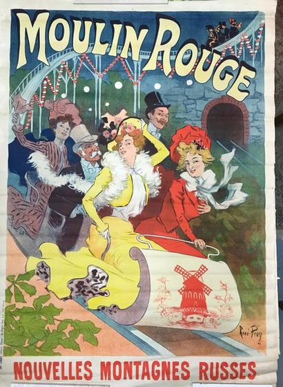 René Louis PEAN (1875-1955)
Moulin Rouge,...