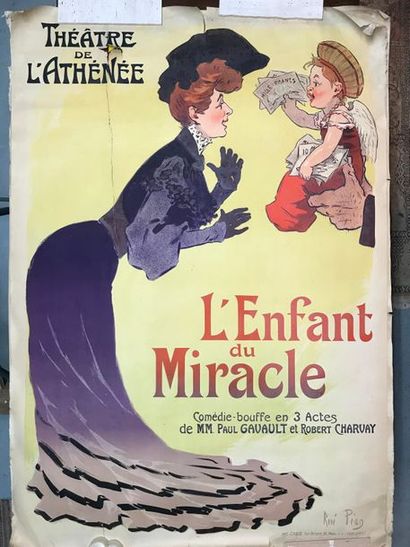René Louis PEAN (1875-1955)
L'Enfant du miracle,...