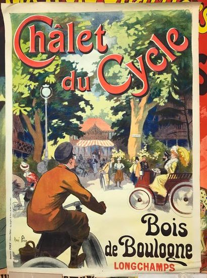 René Louis PEAN (1875-1955)
Chalet du Cycle,...