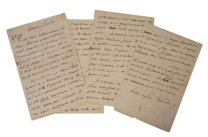 [MANUSCRIT] Jérôme et Jean THARAUD (1874-1953...