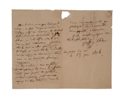 Etienne GEOFFROY SAINT-HILAIRE (Etampes 1772-1844),...