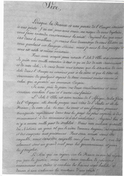 [EMPIRE]
Précieuse réunion de quatre autographes...