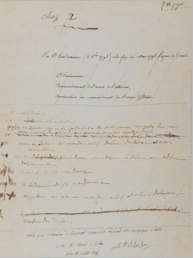 NAPOLEON 1er (Ajaccio 1769 – 1821), Premier...