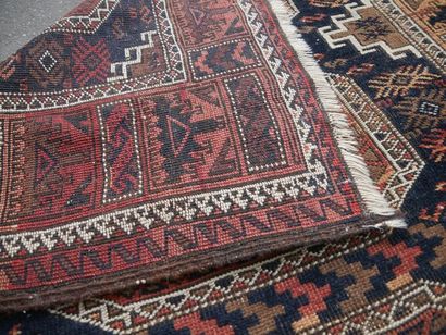 Ancien tapis BELOUCHISTAN TURQUIE 
197 x...
