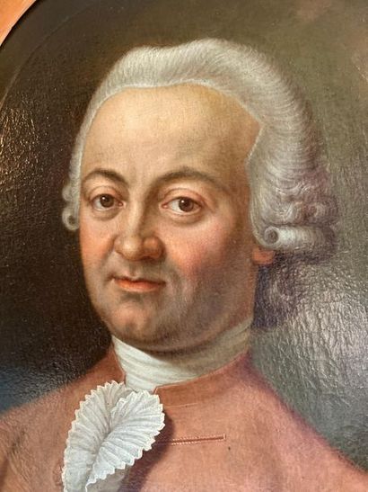 Ecole française du XIXe siècle
Portrait d'homme
Huile...