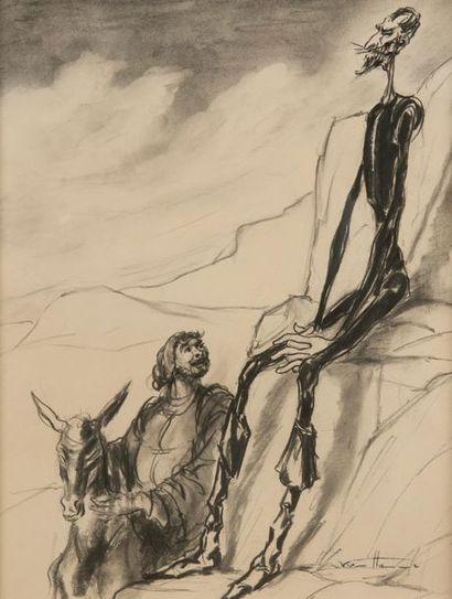 Fernand VANHAMME (1911-1976)
Don Quichotte
Dessin...