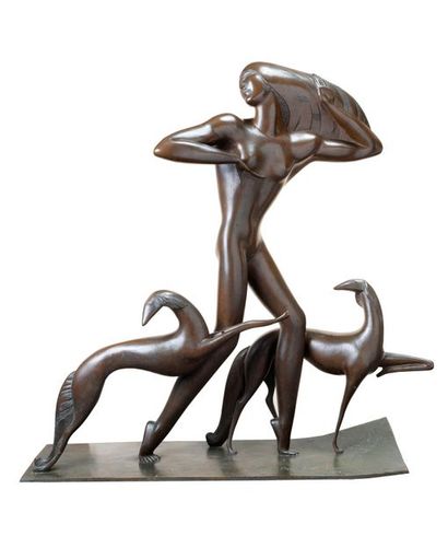 Boris LOVET-LORSKI (1894-1973)
Diane chasseresse,...