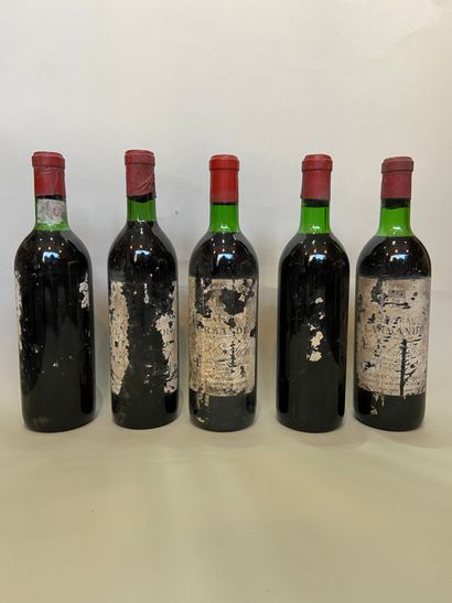5 Château Larmande 1970

Etiquettes très...