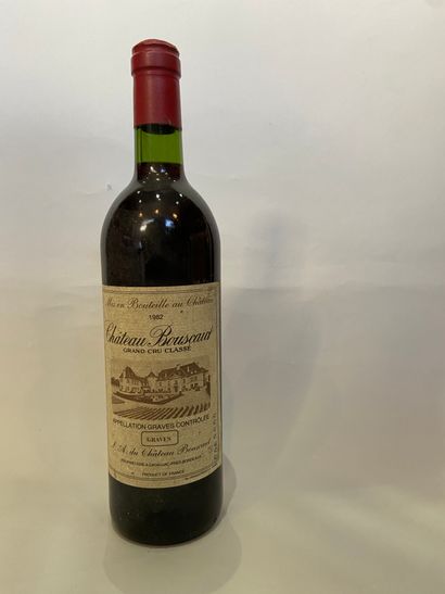 1 Chateau Bouscaut 1982. GCC Graves.