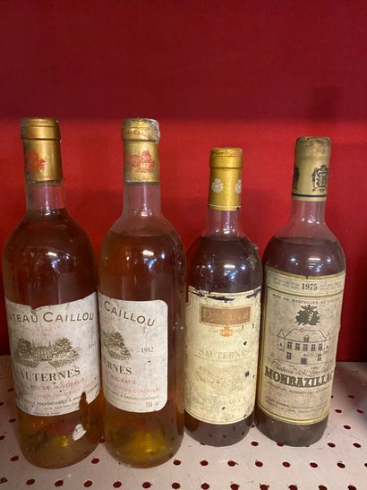 Sauternes 

2 Château Caillou 1981 et 1982

1...