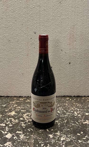 6 Domaine Fargueirol Cuvée Antonin 2016.