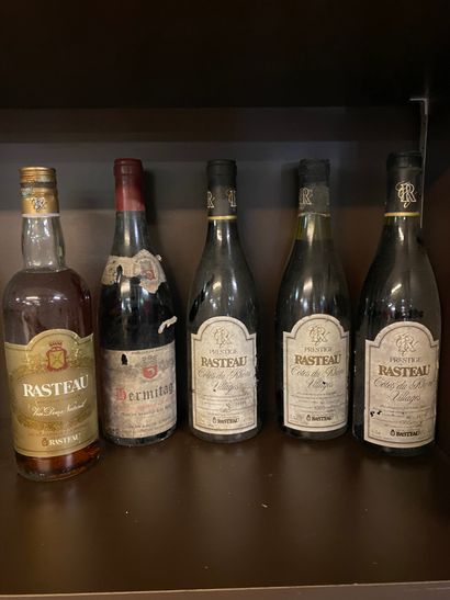 Côtes du Rhône

5 bouteilles dont Rasteau...