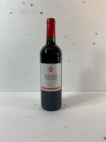 6 Château Croizet Bages Cuvée Alias 2011...
