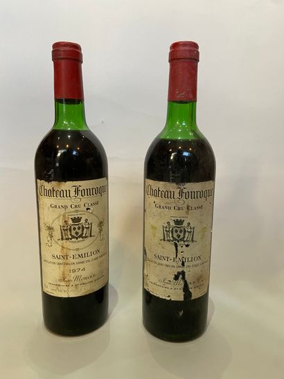 2 Château Fonroque Saint Emilion 

Etiquettes...