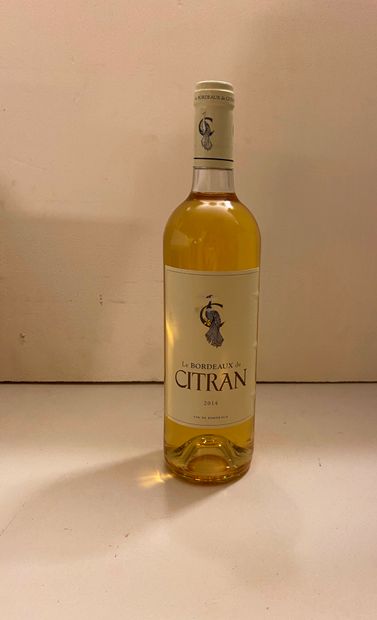 12 Le Bordeaux de Citran ; blanc ; 2014