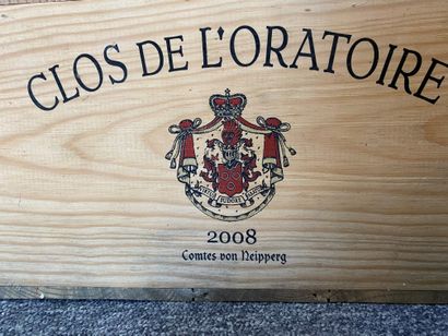 
*12 CLOS 	DE L'ORATOIRE, Grand Cru 	St-Émilion...