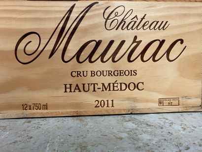12 Chateau MAURAC 2011 Haut Medoc Cru Bo...