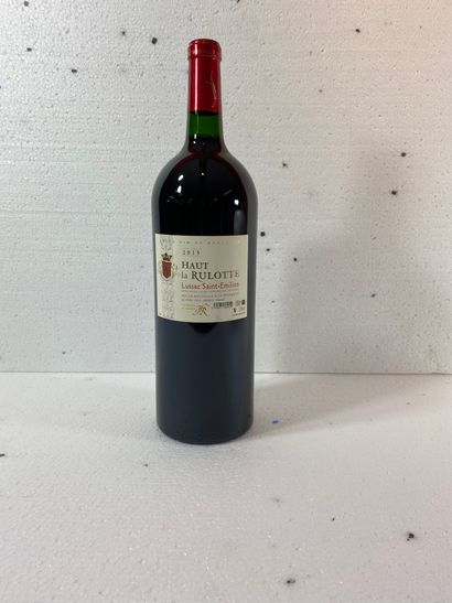 6 Magnums château HAUT LA RULOTTE 2015 Lussac...