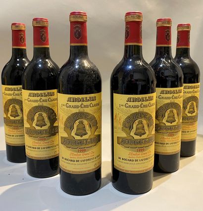 
*6 CH. 	ANGELUS, 1° Grand Cru 	St-Émilion...