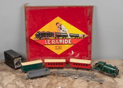 Train électrique Le Rapide LR