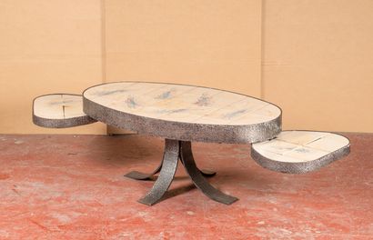 Vallauris 

Table basse à trois plateaux...