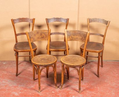 6 Chaises bistrot et une lorraine