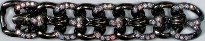 GOOSSENS PARIS
LARGE BRACELET GOURMETTE en...