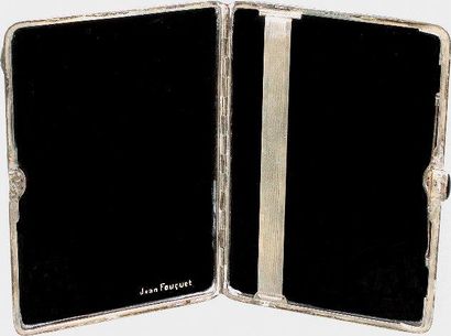 JEAN FOUQUET (1899-1984)
ETUI en argent rehaussé...