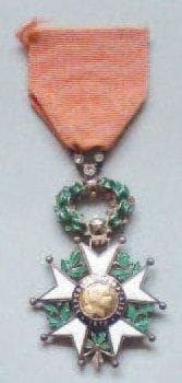 ORDRE DE LA LEGION D'HONNEUR - III REPUBLIQUE...