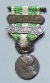 MEDAILLE COMMEMORATIVE DU MAROC (1910), en...