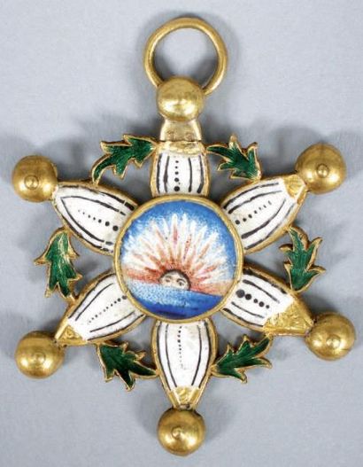 ROYAUME D'IRAN ou de PERSE - ORDRE DU SOLEIL...